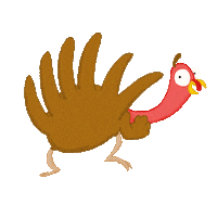 Thanksgiving Day Sticker by Thomas (Tommy) Kastrati