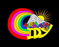 Rainbow Sun GIF by Ephemera