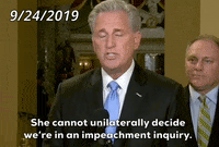 Kevin Mccarthy Impeachment GIF by GIPHY News