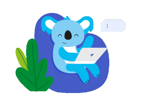 Work Koala Sticker by WaverleySoftware