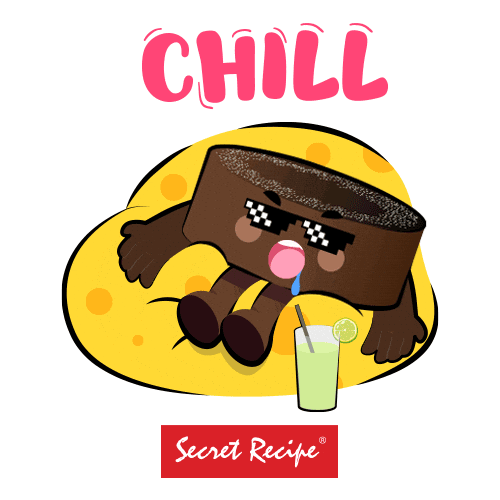 secretrecipemy giphyupload chill secretrecipe secretrecipemy Sticker