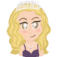 goodwinphotography queen princess fabulous headshot Sticker