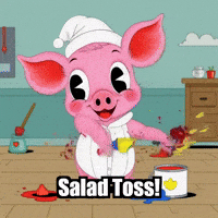 Happy Dinner GIF by The Pigasso