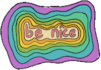 Stop It Be Kind Sticker