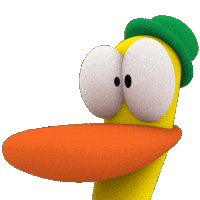 Nervous Sweat Sticker by Pocoyo