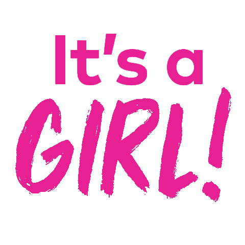 Its A Boy Pink Sticker by TLC