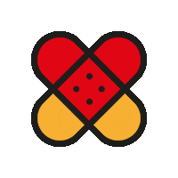 Band Aid Love Sticker