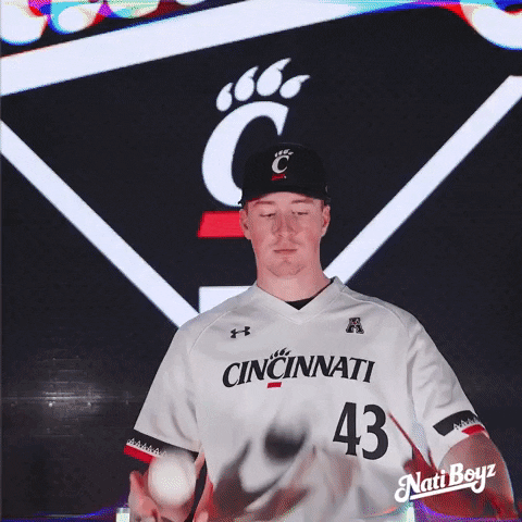 College Baseball GIF by Cincinnati Bearcats