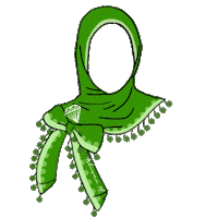 Muslim Hijab Sticker by Artisan Malaysia
