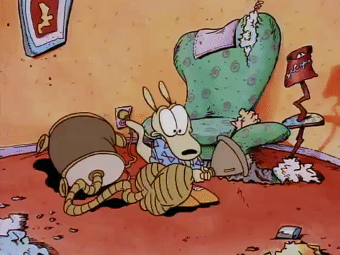 rockos modern life nicksplat GIF