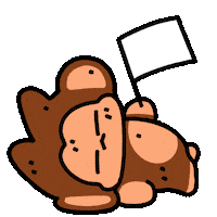 Tired Give Up Sticker