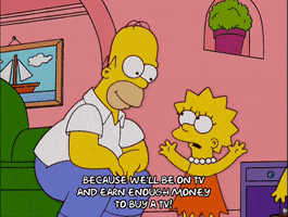 Excited Lisa Simpson GIF by The Simpsons