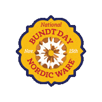 Bundt Cake Sticker by Nordic Ware