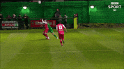 Goal Volley GIF by Cliftonville Football Club