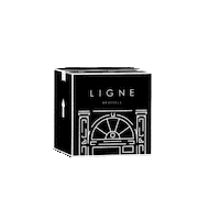 lignebrussels delivery box furniture pack Sticker