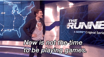 playing games internet GIF by The Runner go90