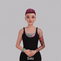Avatar Gebärdensprache GIF by Sign Time - SiMAX