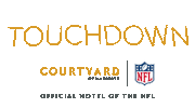 courtyardbymarriott sports game football nfl Sticker