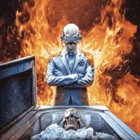 Dave Mustaine Fire GIF