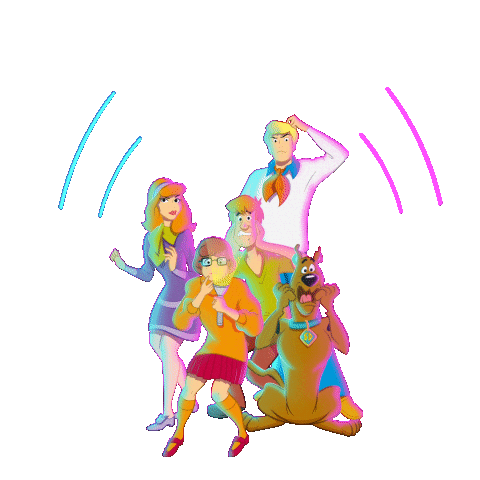 Scared Fred Sticker by Scooby-Doo