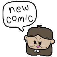 New Post Comics Sticker