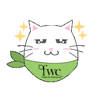 feelwellceramics cat please kucing puppyeyes Sticker