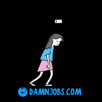 Tired Happy Thursday GIF by Damnjobs