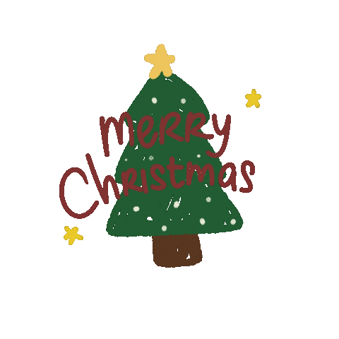 Happy Merry Christmas Sticker by Regina Awang
