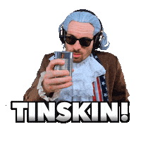 Tin Man Robot Sticker