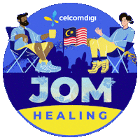 Celcomdigi Hari Malaysia 2025 Sticker by CelcomDigi
