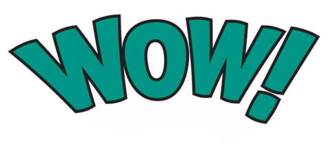 Wow Sticker by Nerdom
