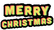 Happy Merry Christmas Sticker by Lily Xiao Haselton
