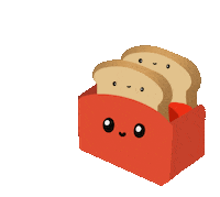 Happy Breakfast Time Sticker by Demic