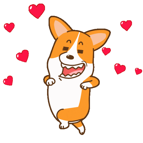 Corgi Shiba Sticker