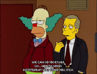 angry homer simpson GIF