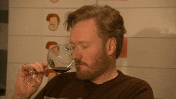 Wine Drinking GIF by Team Coco