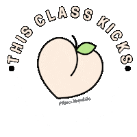 Kick Ass Workout Sticker by Pilates Republic