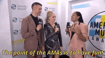 tracee ellis ross the point of the amas is to have fun GIF by AMAs
