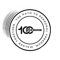 100 Days Sticker by 100 Days of Discipline