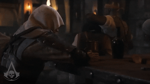 Beer Drinking GIF by Assassin's Creed
