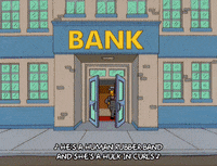 bart simpson running GIF