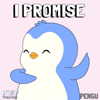 I Promise Trust Me GIF by Pudgy Penguins