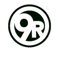 9Round_UK logo brand boxing london Sticker