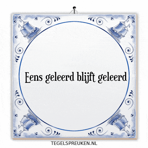 Wijsheid Spreuk GIF by Tegelspreuken.nl