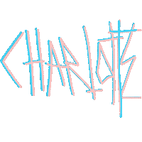 Charlotte Charles Sticker by Marcel Katz / The Art Plug