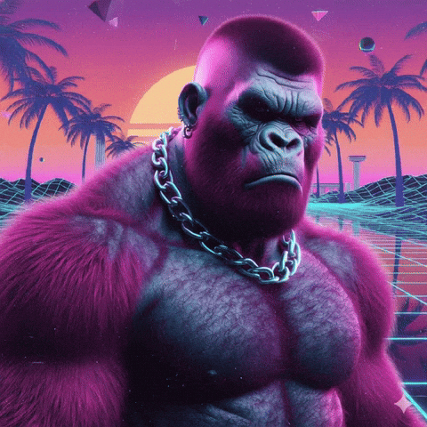 Vice City Monkey GIF by Database數據