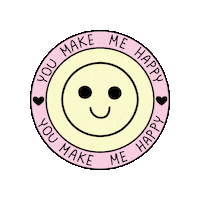 Happy I Love You Sticker