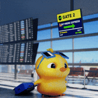 Suitcase Goodbye GIF by Atrium