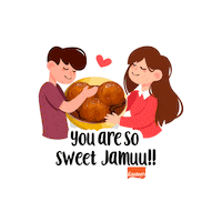 Friends Love Sticker by Eastern Masala
