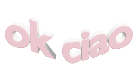 Ciao Ok Sticker by Kitsch Bitch